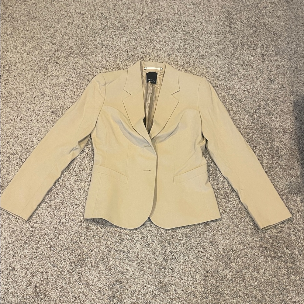 The Limited Cream Blazer